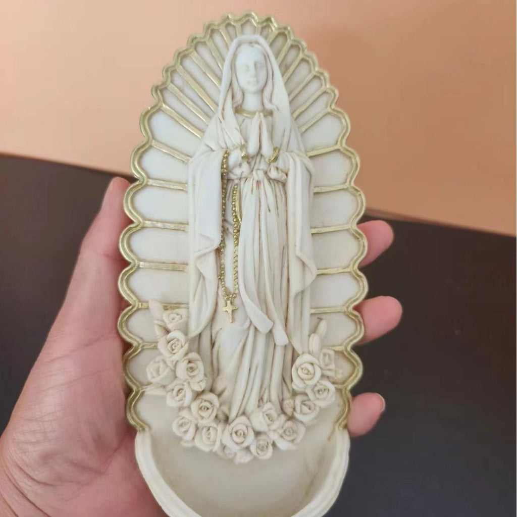 Marian Holy Water Font