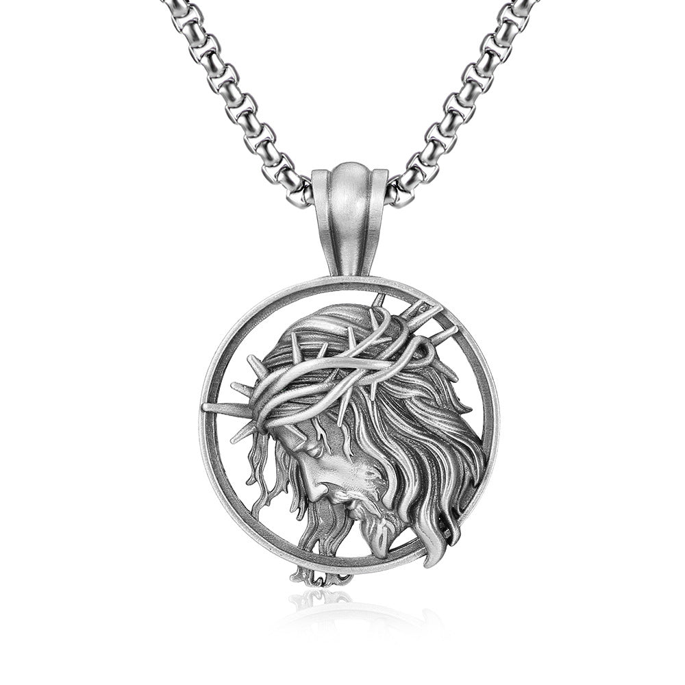 【DEAL TODAY】Jesus Crown of Thorns Pendant Necklace