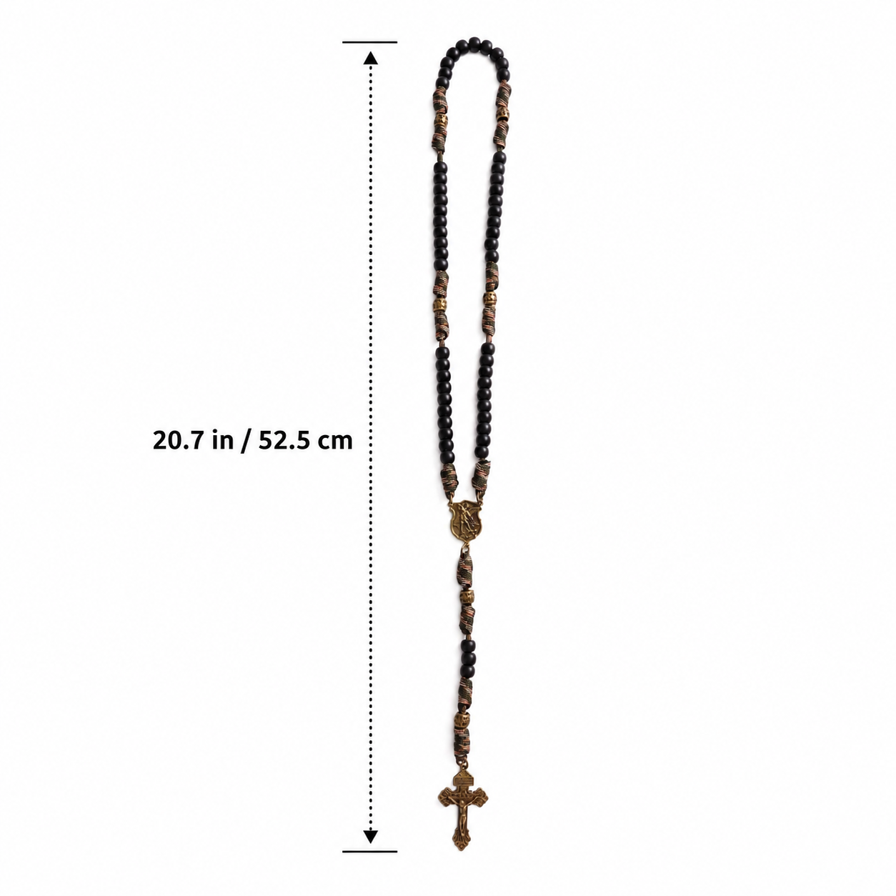 【Deal Today】Tactical Paracord Rosary – St. Michael Protection & Rugged Faith