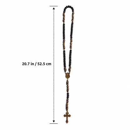 【Deal Today】Tactical Paracord Rosary – St. Michael Protection & Rugged Faith