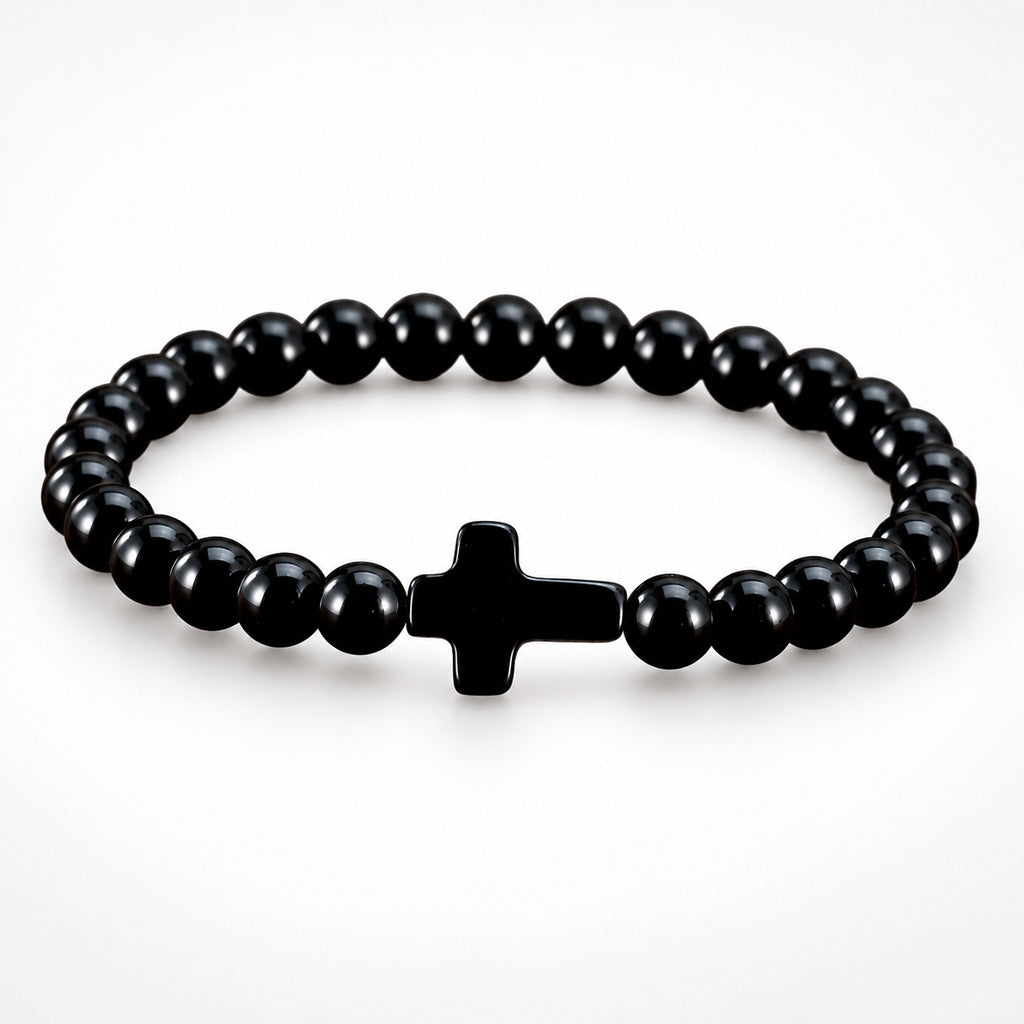 Halloween Gothic Cross Bracelet