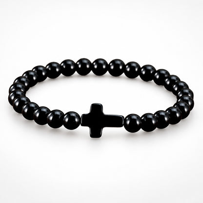 Halloween Gothic Cross Bracelet