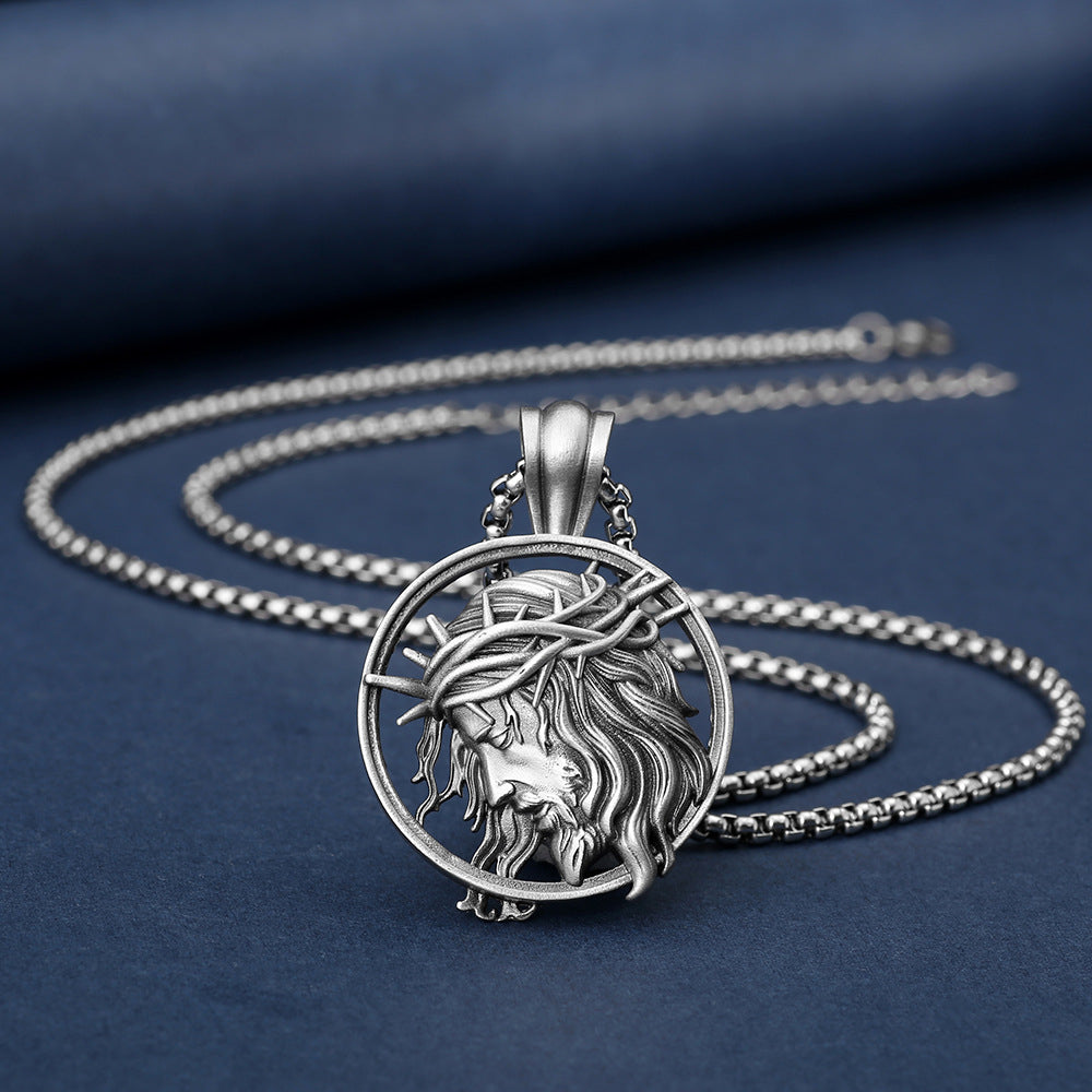 【DEAL TODAY】Jesus Crown of Thorns Pendant Necklace