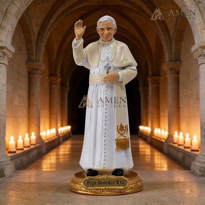 Pope Benedict XVI Statue Amen Artisan