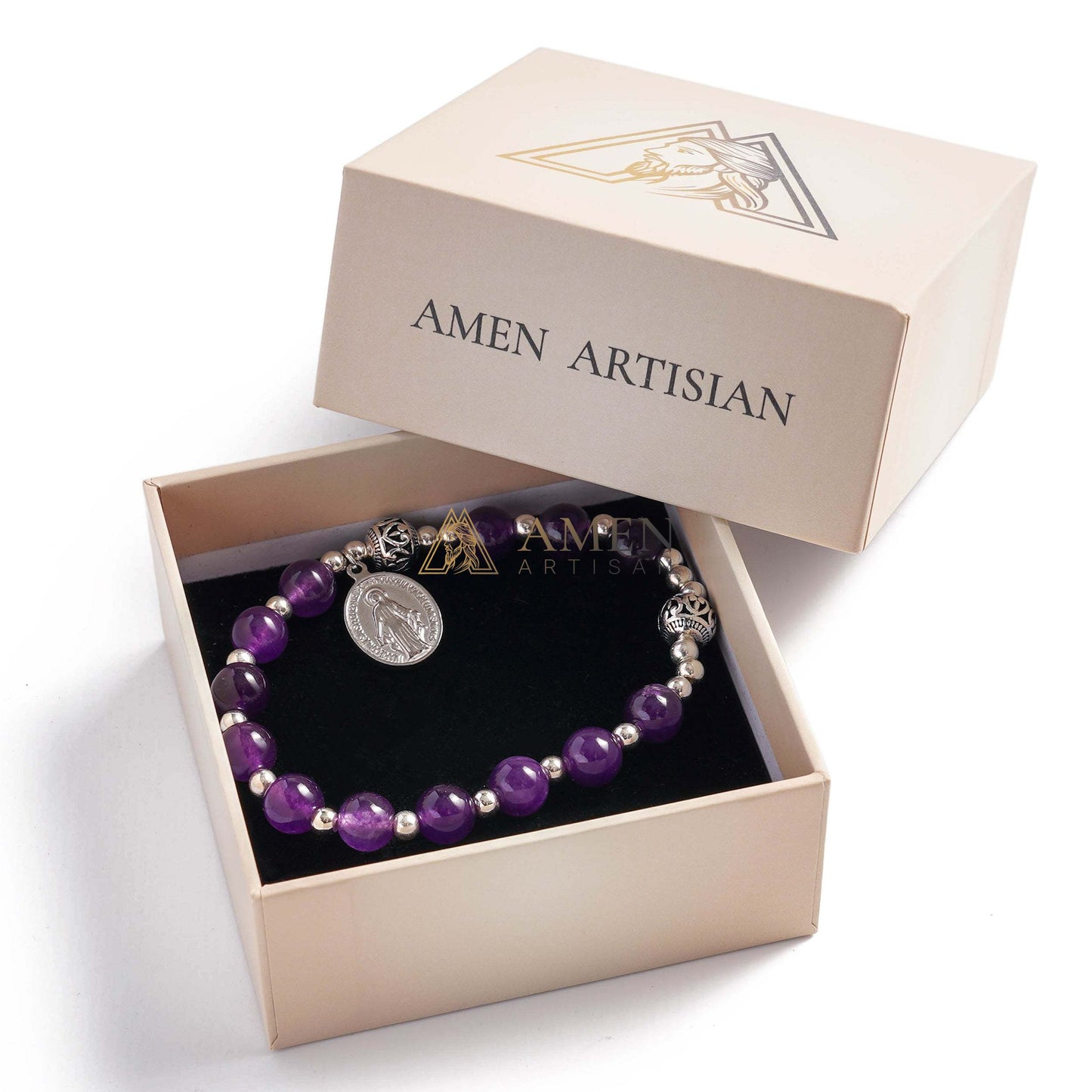 Natural Stone Bracelet Amen Artisan