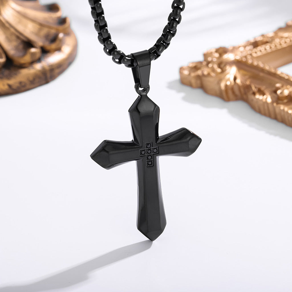 316 Stainless Steel Cross Necklace | Amen Artisian
