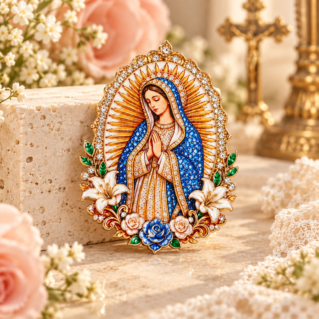 Sacred Heart of Jesus Brooch