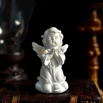 Little Angel Statue Figurine Amen Artisan