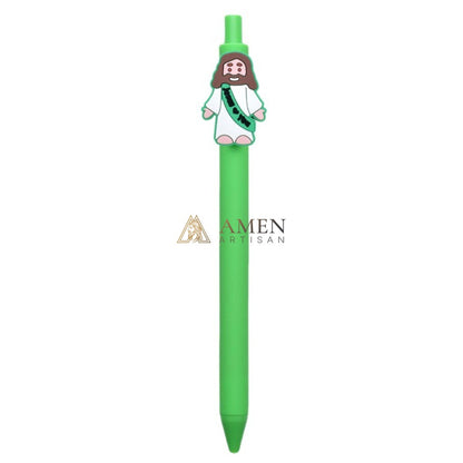 Jesus Doll Retractable Ballpoint Pen  Amen Artisan