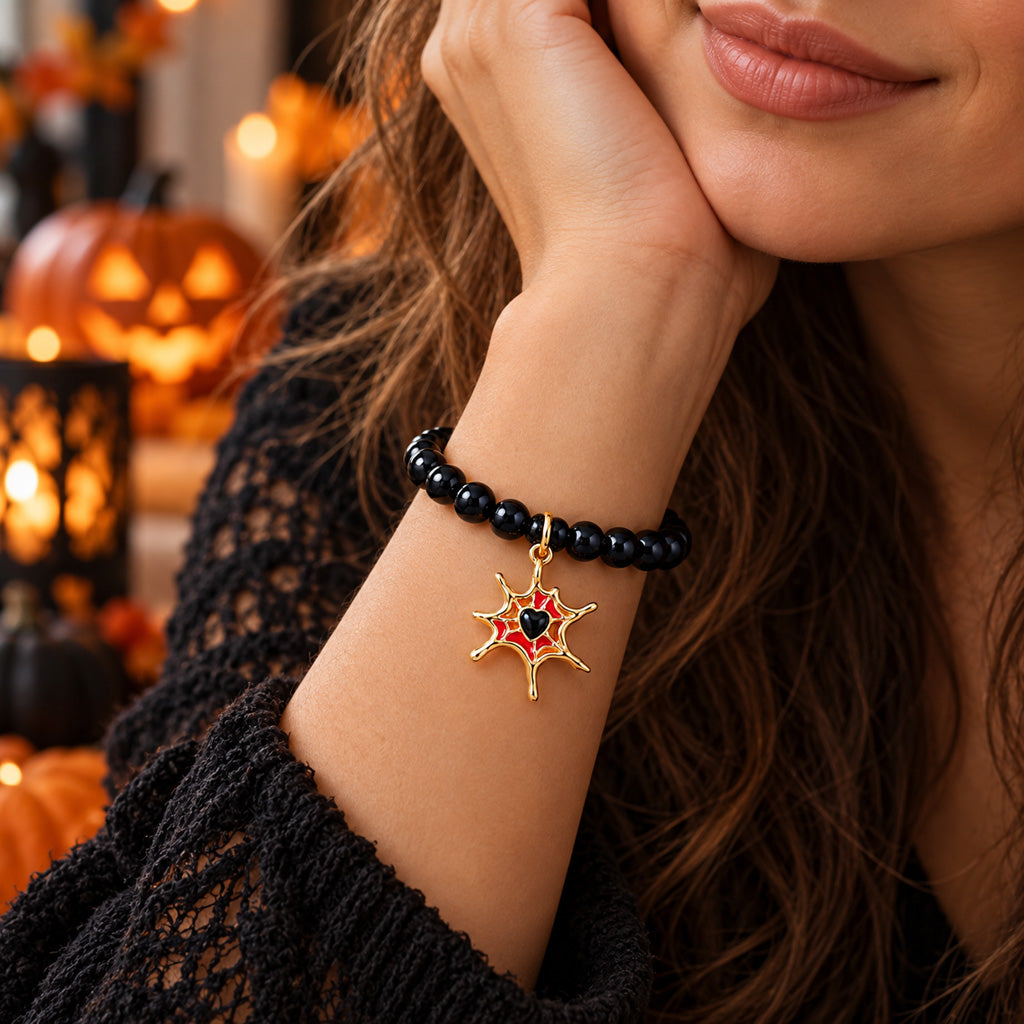 Halloween Gothic Charm Bracelet