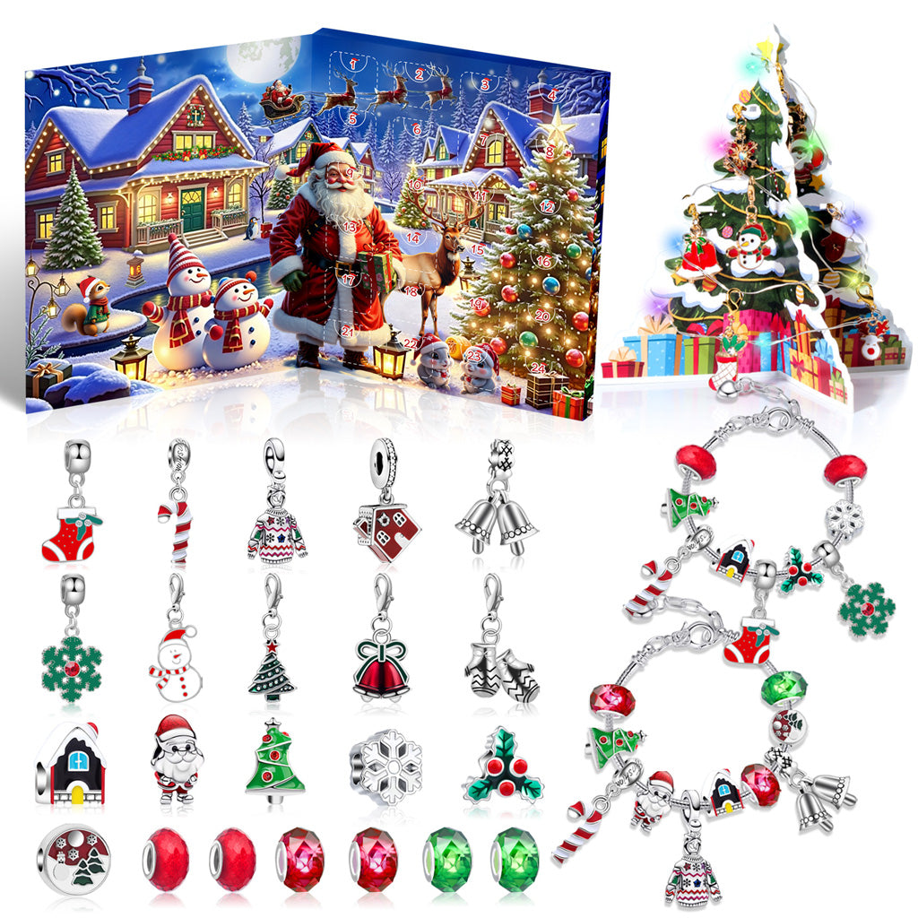 Christmas DIY Charm Bracelet Set