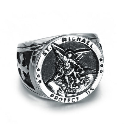 St. Michael the Archangel Signet Ring