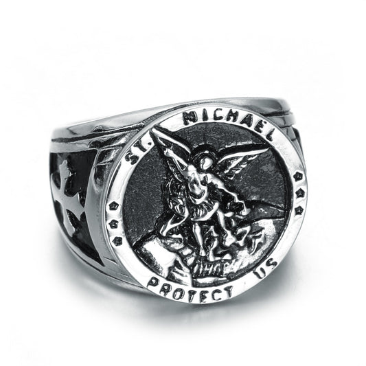 St. Michael the Archangel Signet Ring
