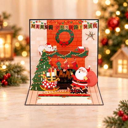 3D Pop-Up Christmas Card