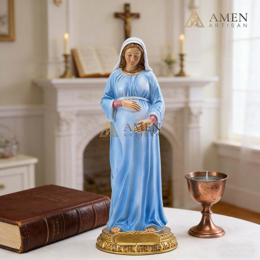 Our Lady of The Expectation Statue Amen Artisan