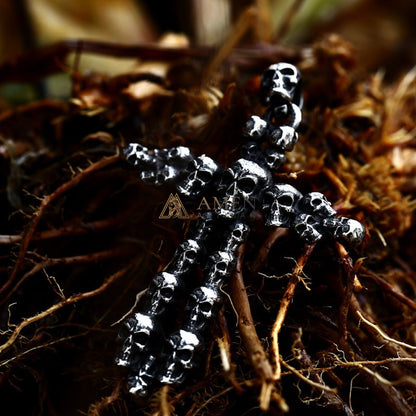 Calvary Cross Pendant Necklace Amen Artisan