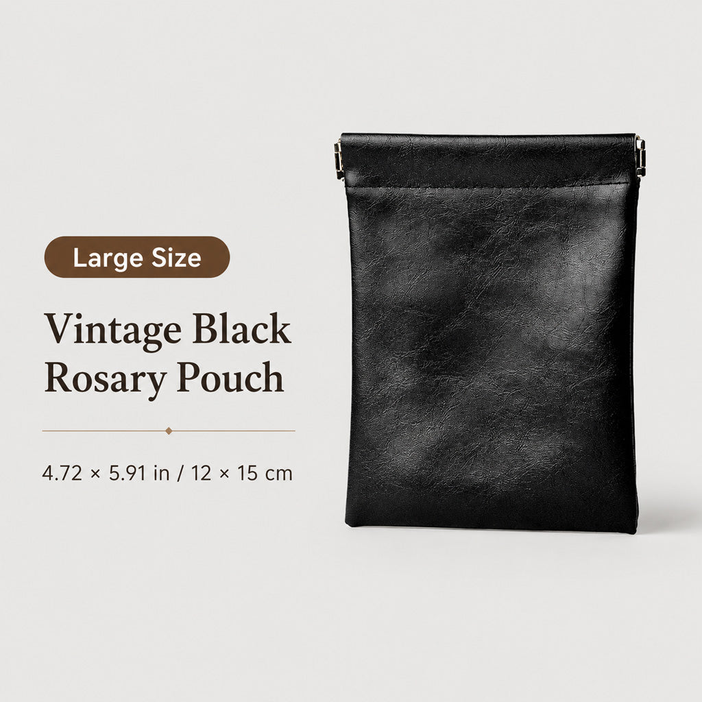 Simple Rosary Storage Pouch for Everyday Carry and Prayer