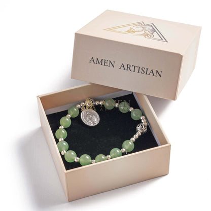 Natural Stone Bracelet Amen Artisan