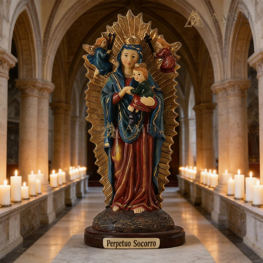Our Lady of Perpetual Help Statue Amen Artisan