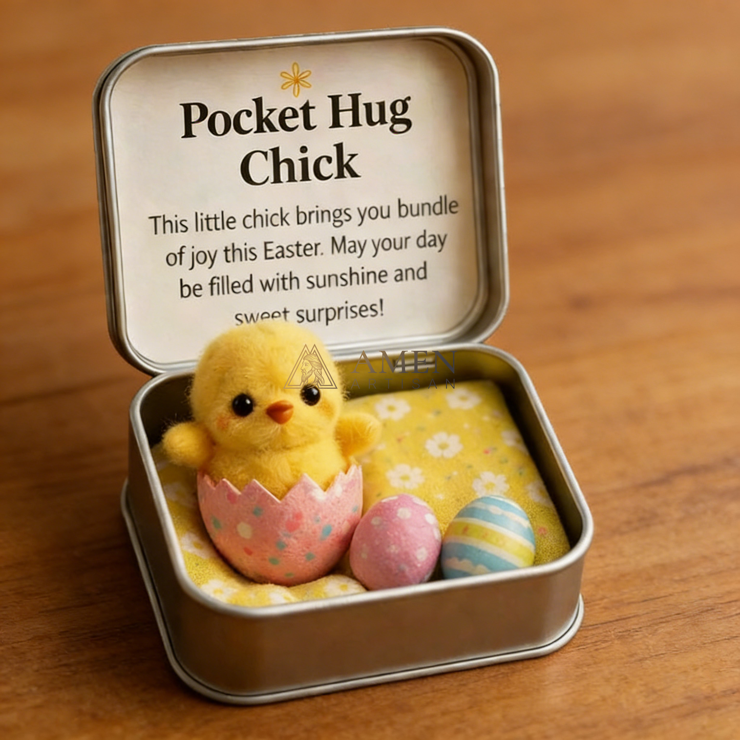 Easter Pocket Hug Box Amen Artisan