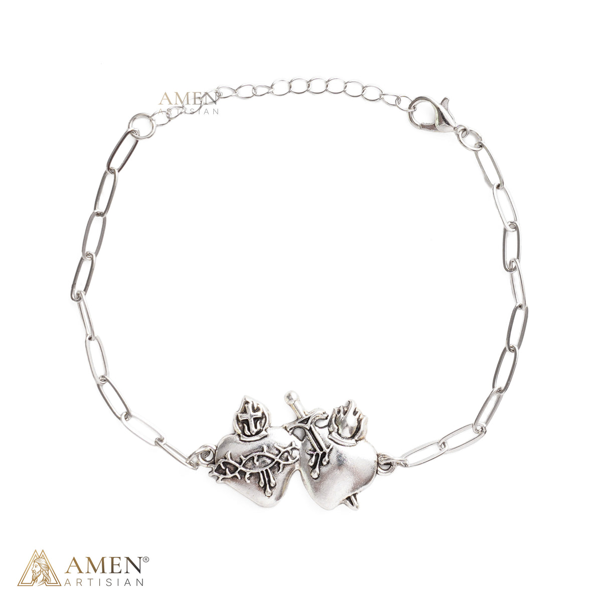Catholic Sacred Heart Faith Bracelet
