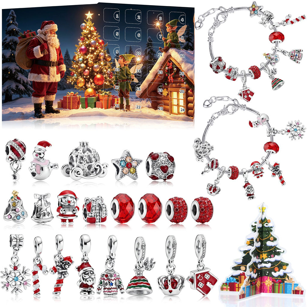 Christmas DIY Charm Bracelet Set
