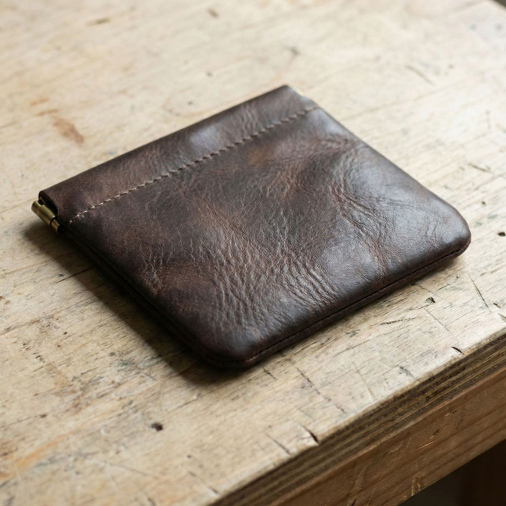 Genuine Leather Rosary Storage Pouch - Keep Your Rosary Close, Clean, and Protected