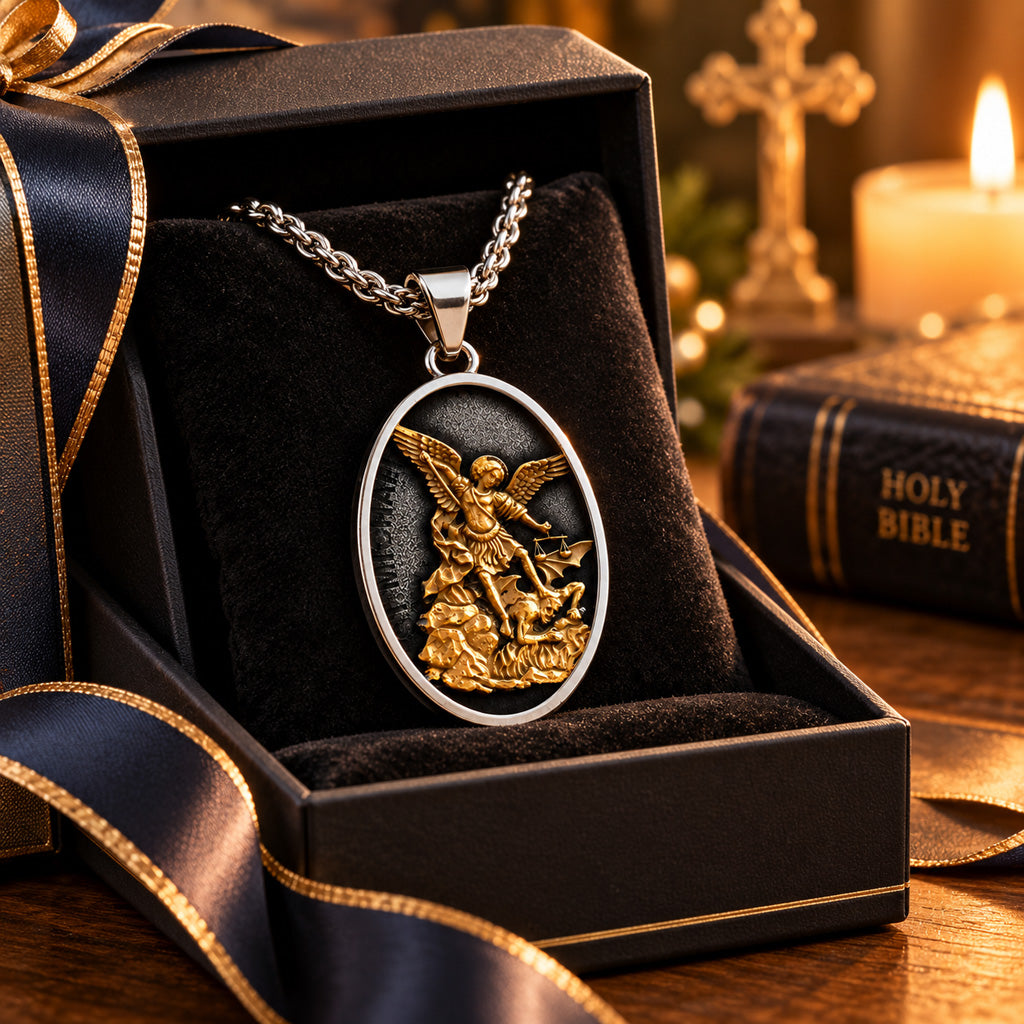 St. Michael Medal Necklace
