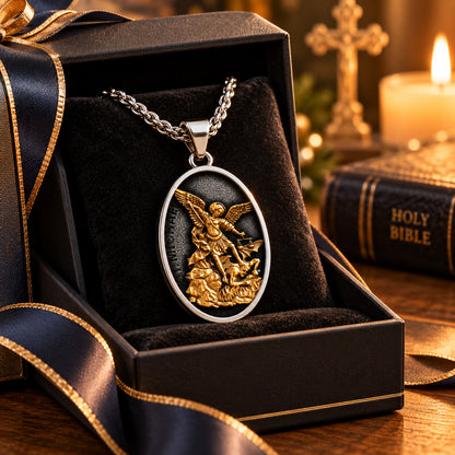 St. Michael Medal Necklace