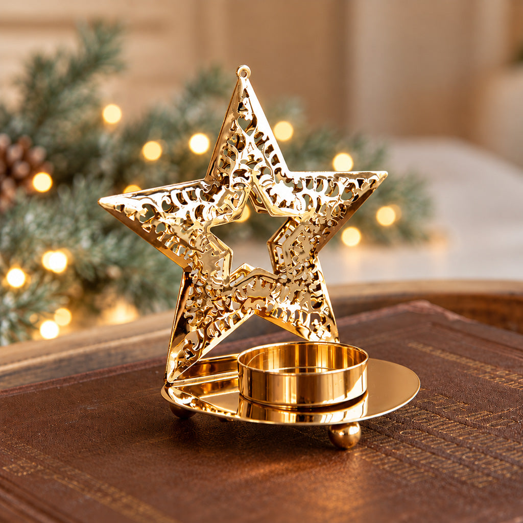 Merry Christmas Candle Holder