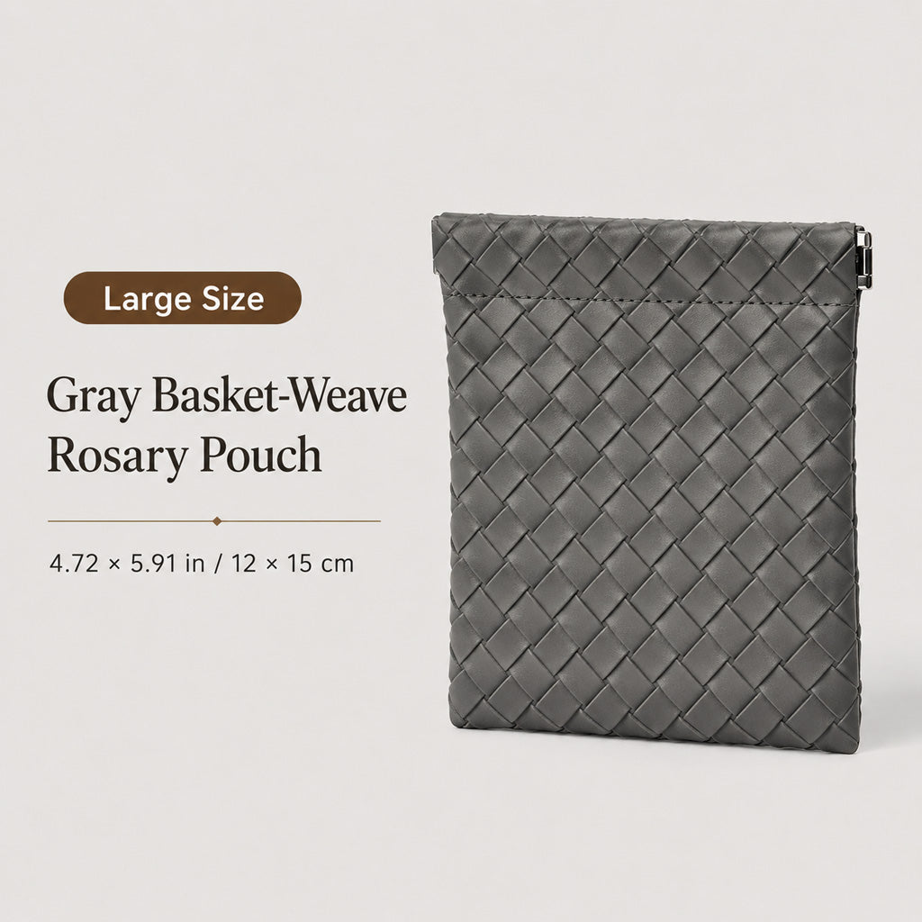 Simple Rosary Storage Pouch for Everyday Carry and Prayer