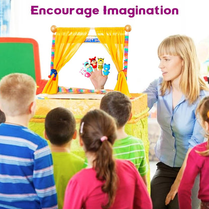 Prefilled Easter Eggs with Animal Finger Puppets Easter Egg Gift Set Amen Artisan