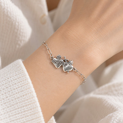 Catholic Sacred Heart Faith Bracelet