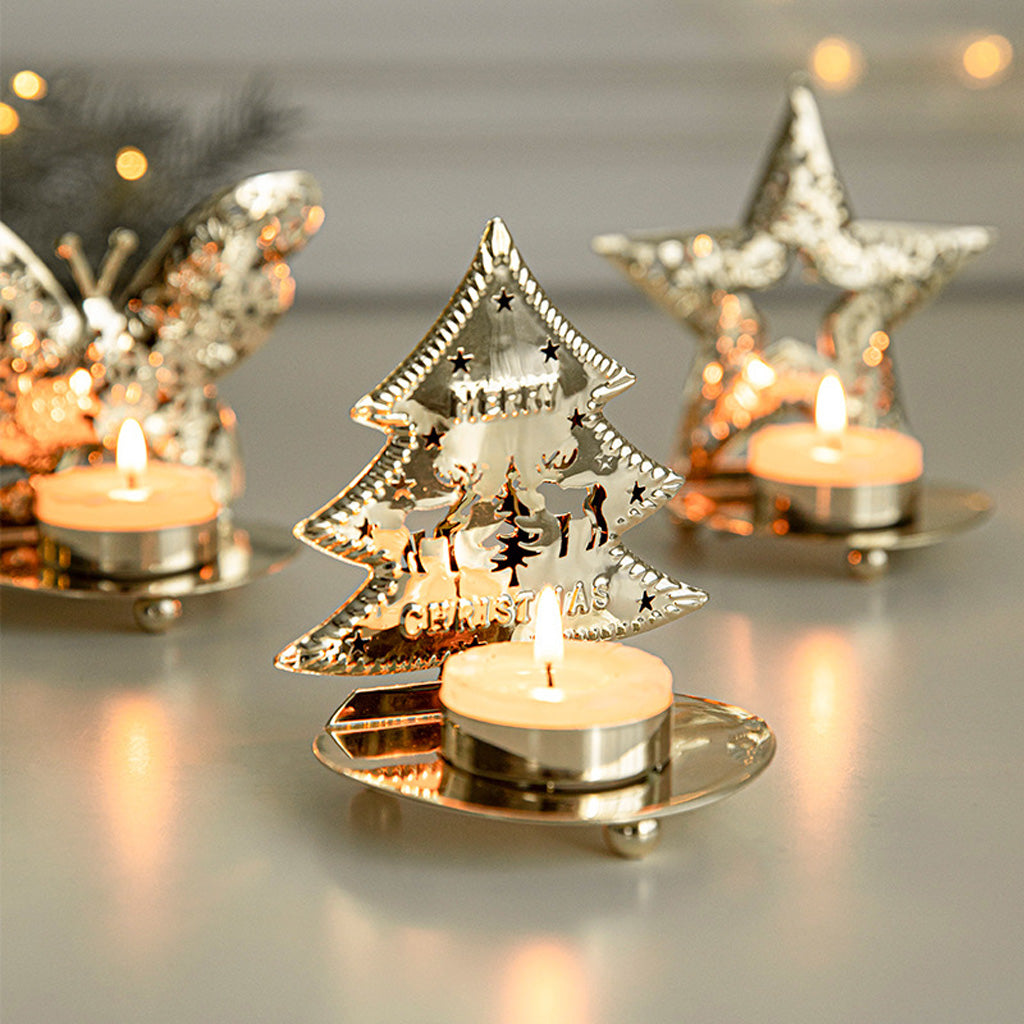 Merry Christmas Candle Holder