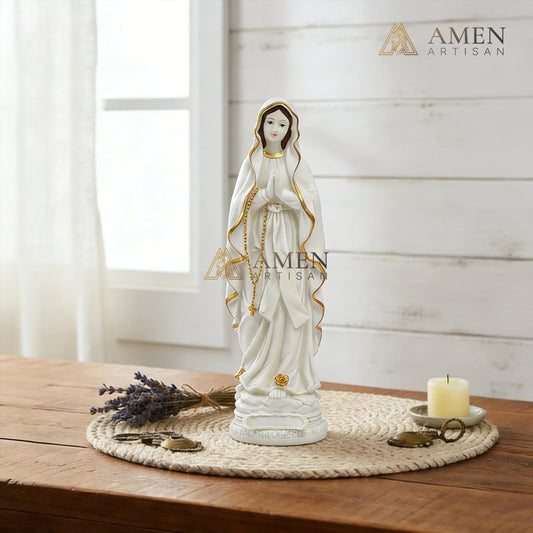 Virgin Mary Statue  Amen Artisan