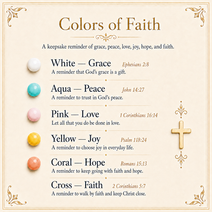 【DEAL TODAY】Colors of Faith Cross Bracelet