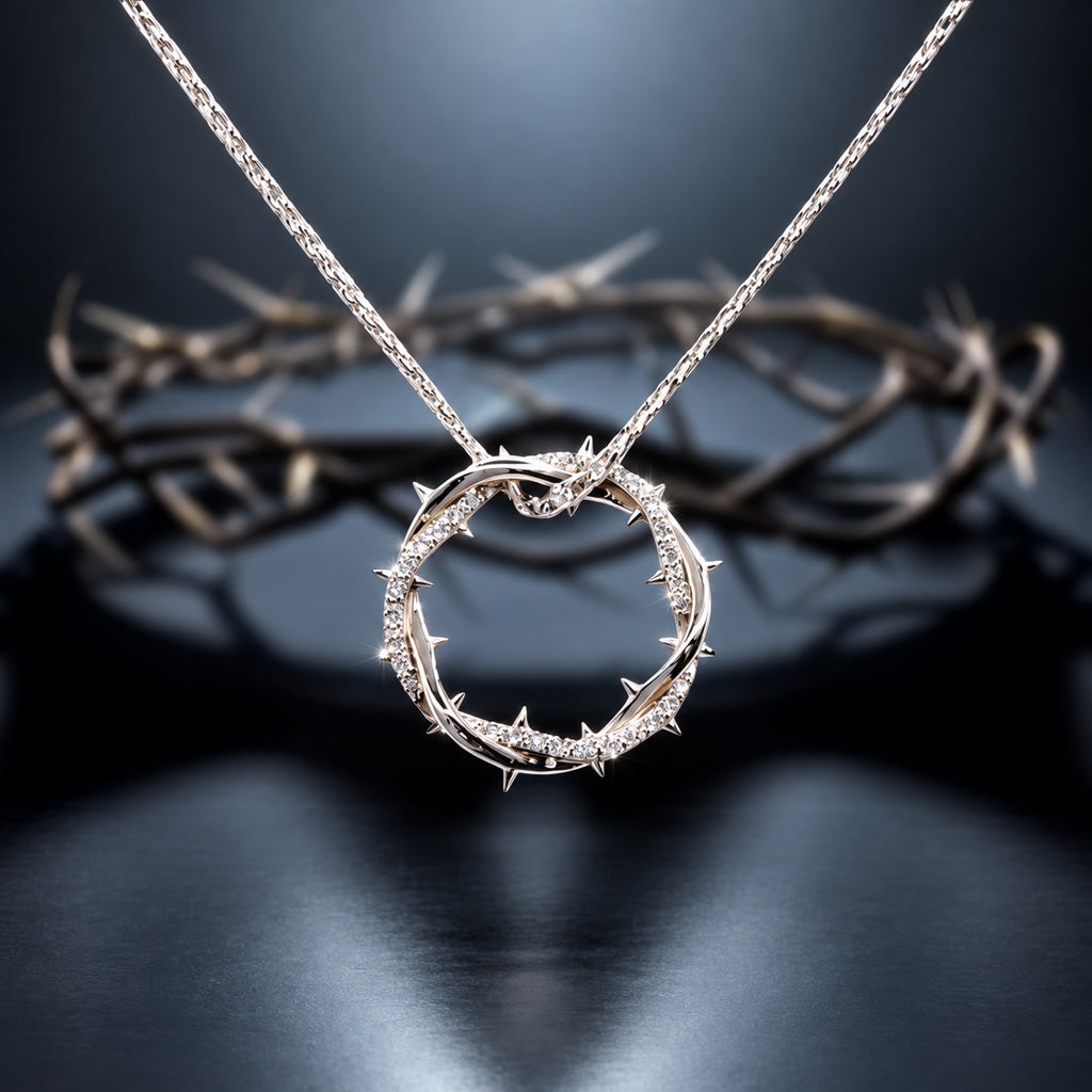 Crown of Thorns Pendant Necklace