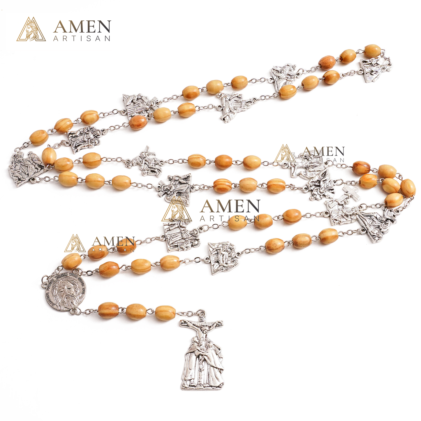 Stations of the Cross Rosary Amen Artisan