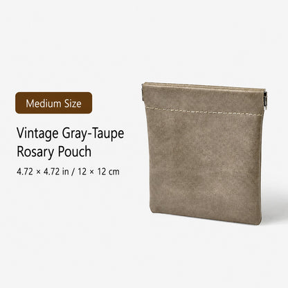 Simple Rosary Storage Pouch for Everyday Carry and Prayer