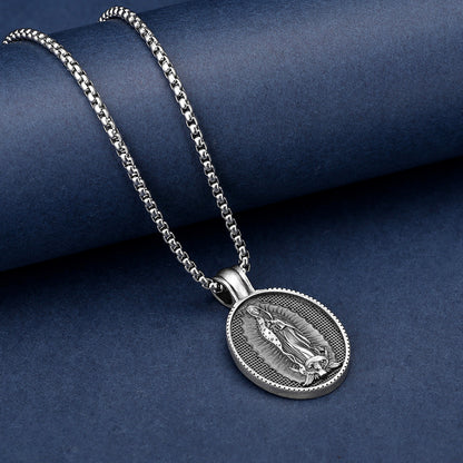 Our Lady of Guadalupe Medal Necklace