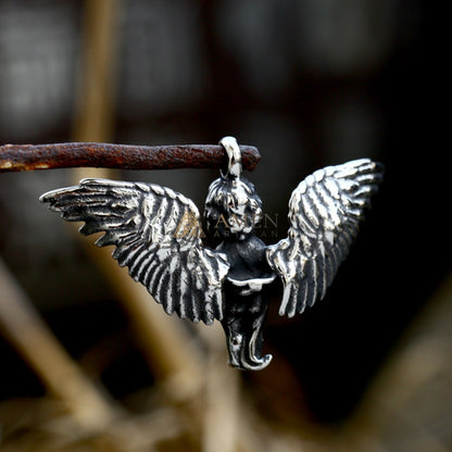 Guardian Angel Pendant Necklace Amen Artisan