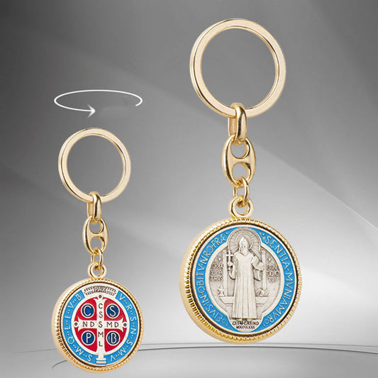 Chaveiro Amém Artesanal Medalha São Bento